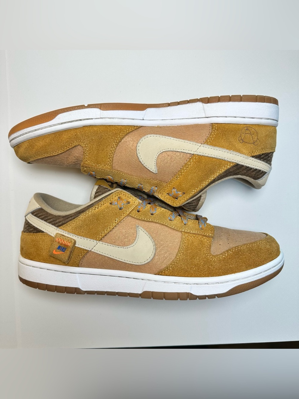 Nike Dunk Low SE Teddy Bear Praline Desert Ocher Mens 11 DZ5350-288 Sneakers - Picture 2 of 16
